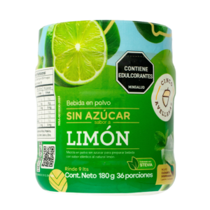 Bebida en polvo sabor LIMÓN Sin Azucar